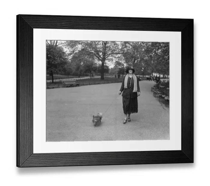 Framed Print : Society in the Park HSH Princess Catherine Yourievsky daughter of Alexander II Framed Print : Society in the Park HSH Princess Catherine Yourievsky daughter of Alexander II