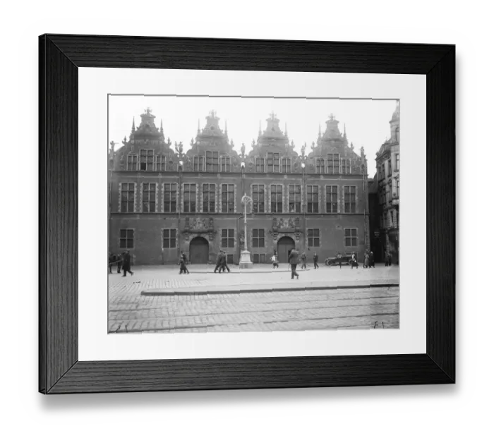 Framed Print : Dantzig, Poland The Zeughaus. Parliament House 24 October 1921 Framed Print : Dantzig, Poland The Zeughaus. Parliament House 24 October 1921