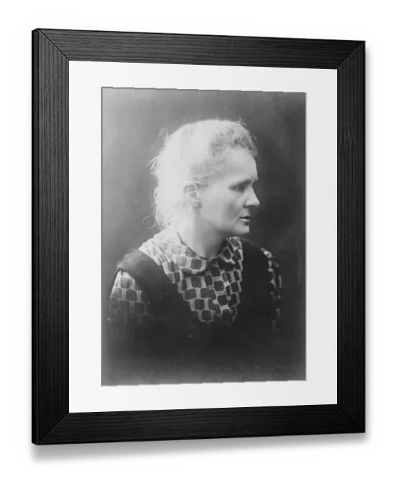 Framed Print : Madame Curie, the worlds most famous scientist. 2 December 1922 Framed Print : Madame Curie, the worlds most famous scientist. 2 December 1922