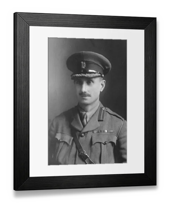 Framed Print : Brigadier General Shot Brigadier General H W Higginson, C B. Late Commanding