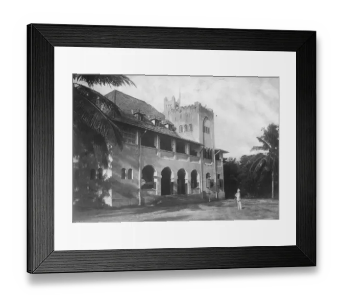 Framed Print : German East Africa Dares Salaam, Government Buildings August 1921 Framed Print : German East Africa Dares Salaam, Government Buildings August 1921