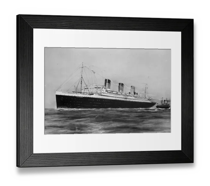 Framed Print : Ile de France. 26 October 1927 Framed Print : Ile de France. 26 October 1927