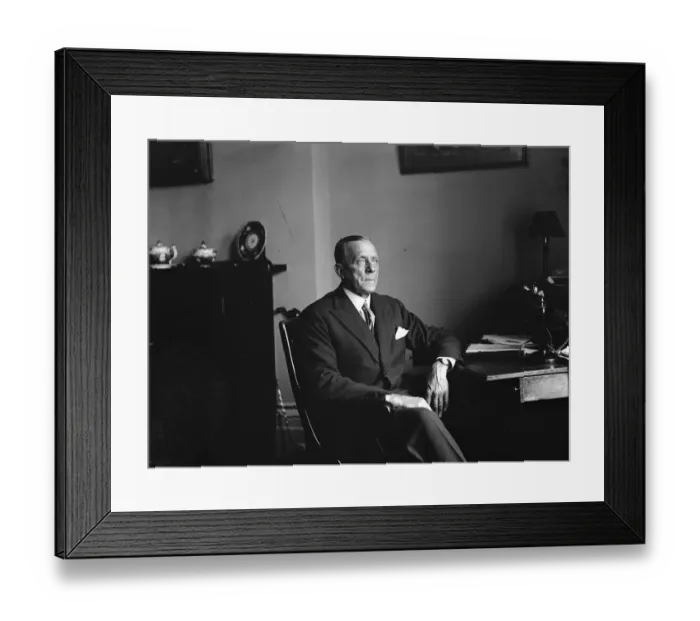 Framed Print : Sir William Gowers, Governor of Uganda. 26 July 1928 Framed Print : Sir William Gowers, Governor of Uganda. 26 July 1928