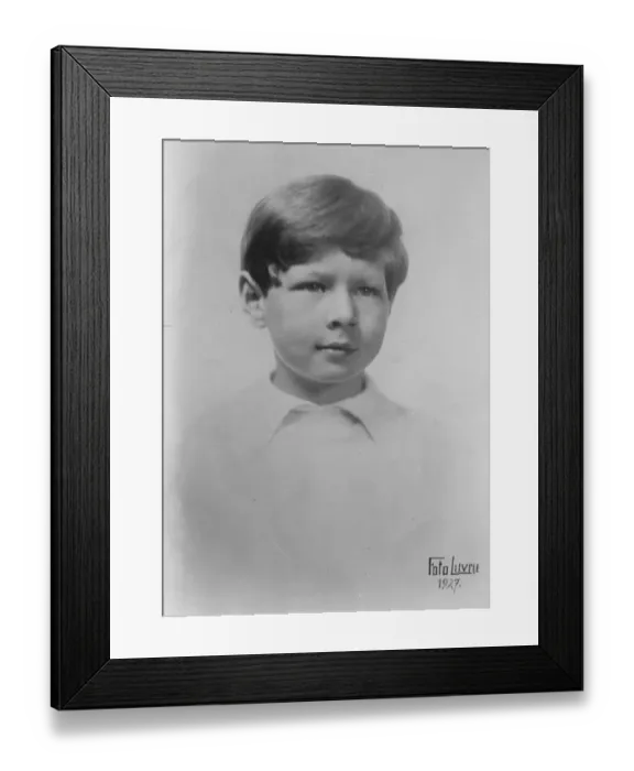 Framed Print : King Michael of Romania. released 23 January 1928 Framed Print : King Michael of Romania. released 23 January 1928