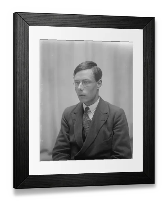 Framed Print : Winners of the Rome scholarships in 1928, Mr A E Porrell. 27 April 1928