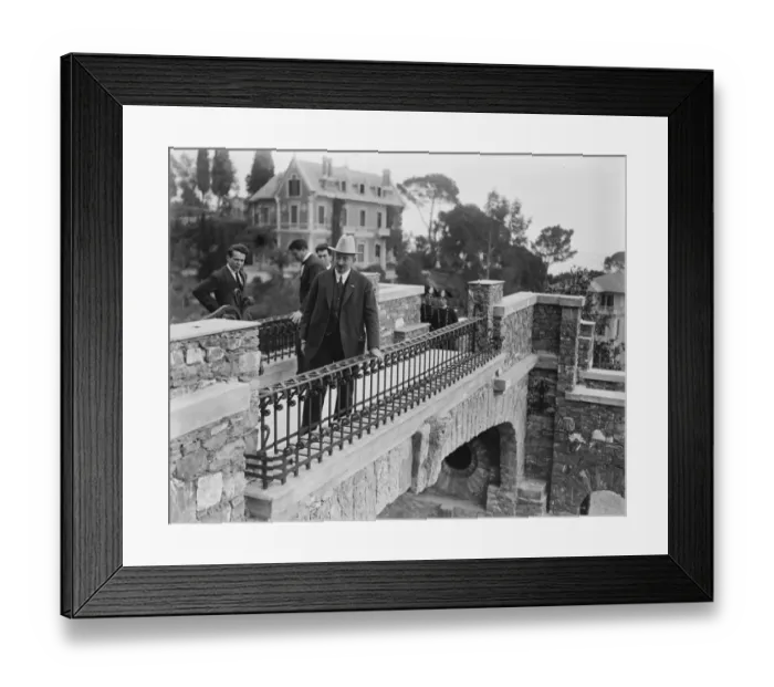 Framed Print : League of Nations Conference at Genoa M Chicherin the Chief Russian delegate photographed Framed Print : League of Nations Conference at Genoa M Chicherin the Chief Russian delegate photographed