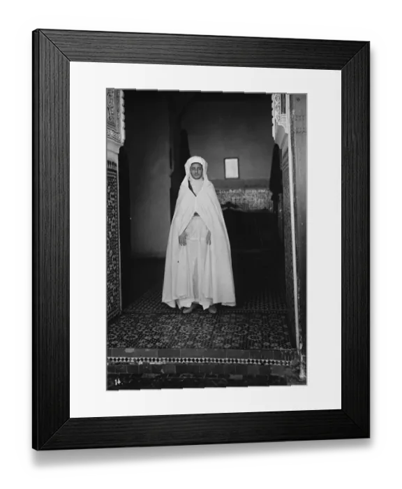 Framed Print : The Sultan of Morocco. 20 December 1927 Framed Print : The Sultan of Morocco. 20 December 1927
