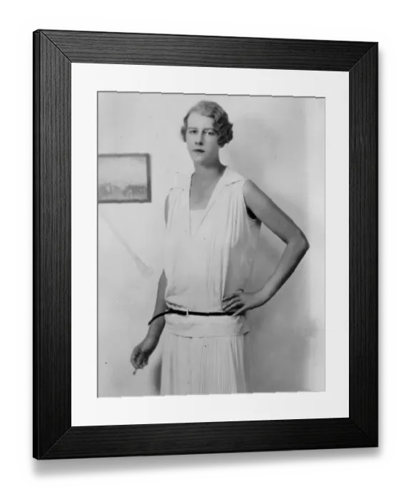 Framed Print : Hon Kathleen Norton. 1927 Framed Print : Hon Kathleen Norton. 1927
