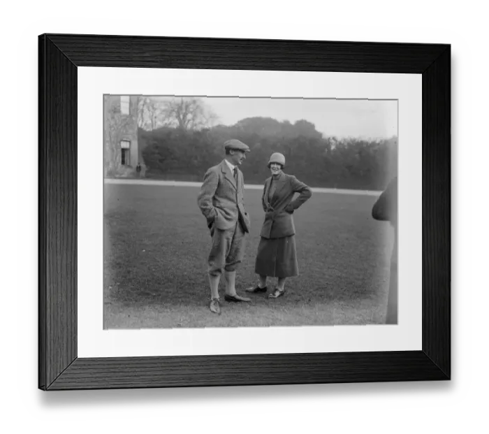 Framed Print : Hunt meet at the Duke of Richmonds House. Lord and Lady Esme Gordon Lennox Framed Print : Hunt meet at the Duke of Richmonds House. Lord and Lady Esme Gordon Lennox