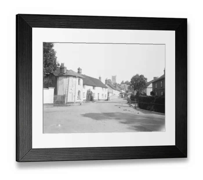 Framed Print : East Budleigh is a small village in East Devon, England 1925 Framed Print : East Budleigh is a small village in East Devon, England 1925