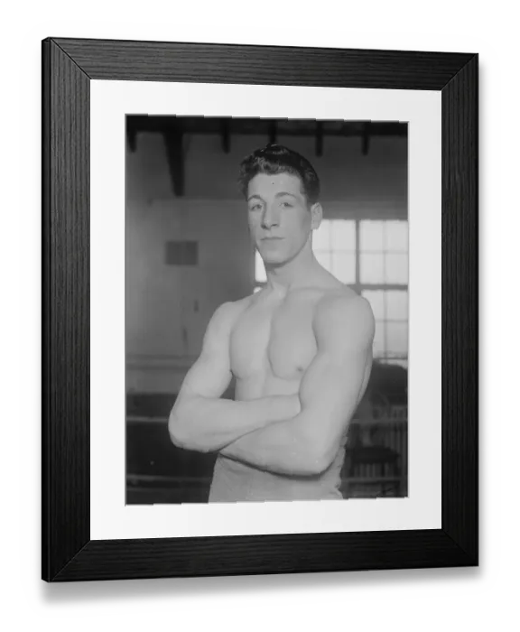Framed Print : Len Harvey, the boxer. 14 January 1928 Framed Print : Len Harvey, the boxer. 14 January 1928