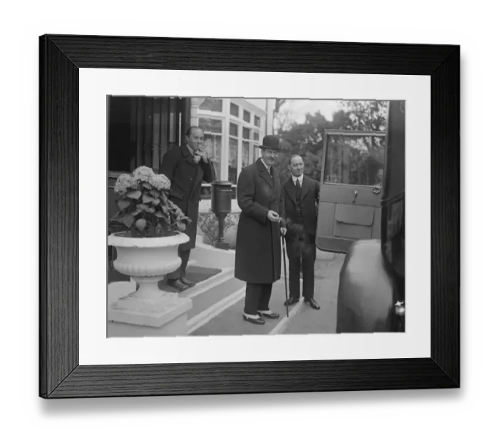 Framed Print : Prince Charles to leave. It has been decided, following a Conference of Home Office Framed Print : Prince Charles to leave. It has been decided, following a Conference of Home Office