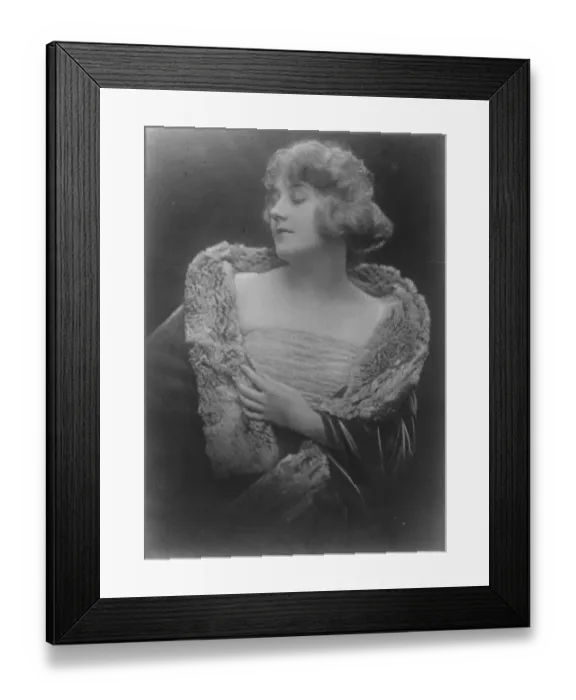 Framed Print : English Woman now Hungarys most famous film star Mlle Ica Lenkeffy one of the most Framed Print : English Woman now Hungarys most famous film star Mlle Ica Lenkeffy one of the most