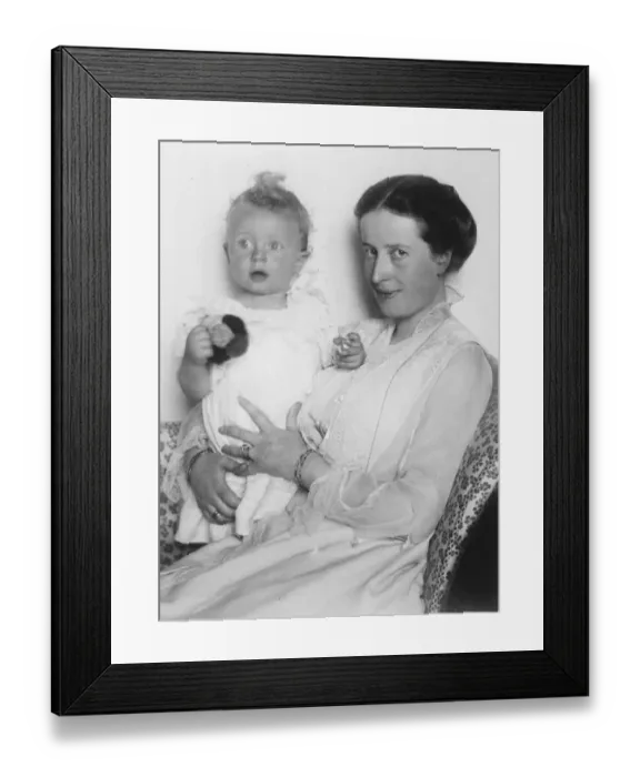 Framed Print : Countess Von Ruppin, the morganatic wife of Prince Oscar of Prussia, who has opened Framed Print : Countess Von Ruppin, the morganatic wife of Prince Oscar of Prussia, who has opened