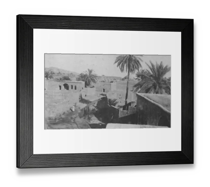 Framed Print : Kifri British post on the Persian Border 31 August 1920 Framed Print : Kifri British post on the Persian Border 31 August 1920