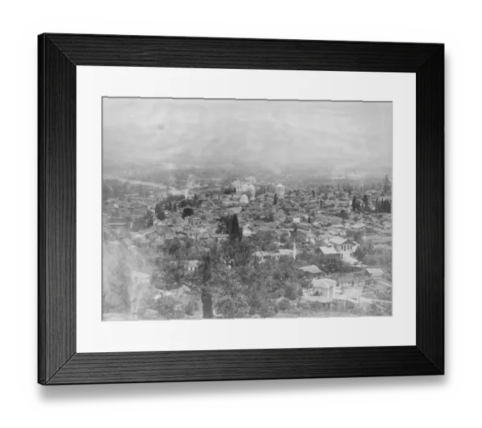 Framed Print : Broussa in Turkey 19 September 1922