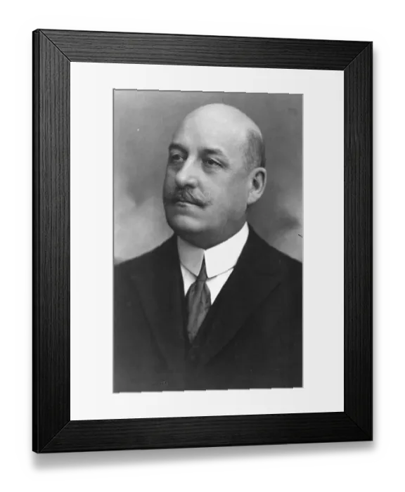 Framed Print : Romanian Ministry M Chirculescu. Whittakers says M Chibulescom Minister