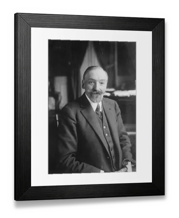 Framed Print : M Morain, who is retiring from the post of Prefect of Police, for the Department of the Seine Framed Print : M Morain, who is retiring from the post of Prefect of Police, for the Department of the Seine
