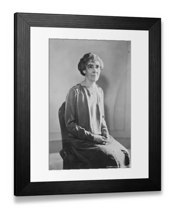 Framed Print : Mrs Charles Gates Dawes, wife of the Vice President. 6 June 1925 Framed Print : Mrs Charles Gates Dawes, wife of the Vice President. 6 June 1925
