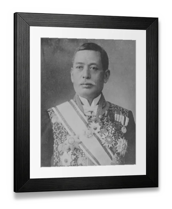 Framed Print : To become Ambassador in London. Viscount Kikujiro Ishii, at present Ambassador in Paris Framed Print : To become Ambassador in London. Viscount Kikujiro Ishii, at present Ambassador in Paris