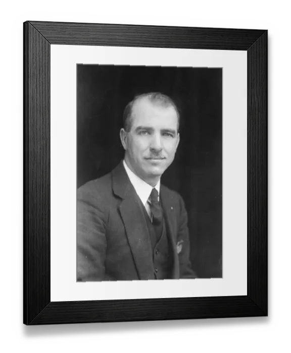Framed Print : Captain Lothian Small, MA, Labour candidate for Walsall. 18 October 1924