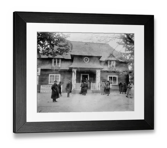 Framed Print : Lemberg Fair Germany A magnificent double storey house on exhibition at the Lamberg Fair Framed Print : Lemberg Fair Germany A magnificent double storey house on exhibition at the Lamberg Fair