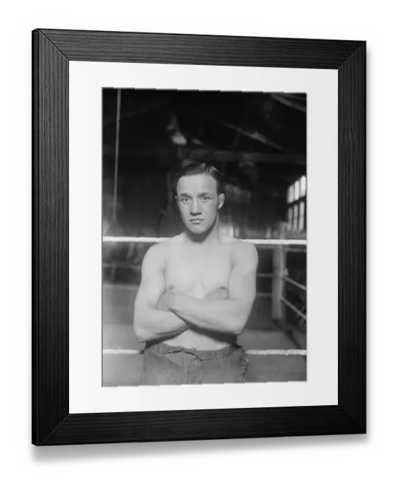 Framed Print : Famous boxers. Jarvis, who is to meet Genaro. October 1929 Framed Print : Famous boxers. Jarvis, who is to meet Genaro. October 1929