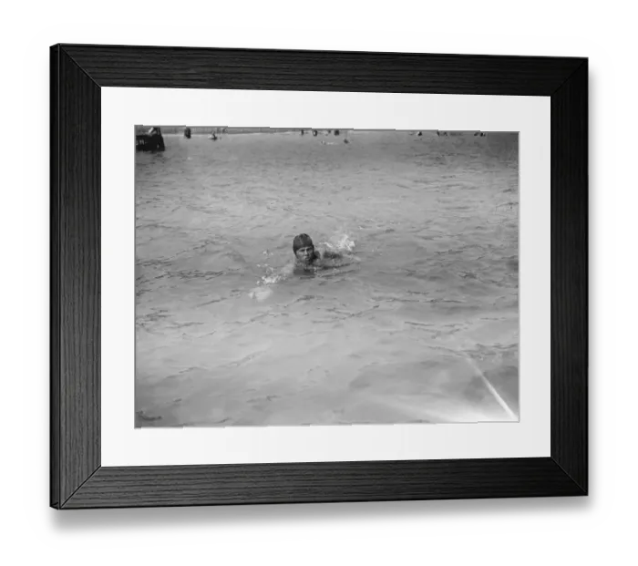 Framed Print : Mrs Corson, who is to attempt to swim the channel. 12 August 1926 Framed Print : Mrs Corson, who is to attempt to swim the channel. 12 August 1926
