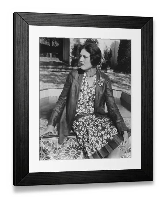 Framed Print : Will Miss Caroline Bishop become Mrs Gene Tunney. Miss Caroline Bishop, who was Framed Print : Will Miss Caroline Bishop become Mrs Gene Tunney. Miss Caroline Bishop, who was