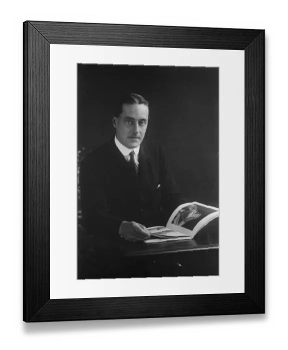 Framed Print : The Hon Edward Cadogan, C B, M P. 16 January 1928 Framed Print : The Hon Edward Cadogan, C B, M P. 16 January 1928