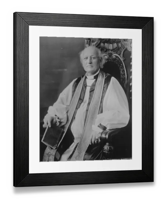 Framed Print : Rt Rev Wm Montgomery Brown. 1925