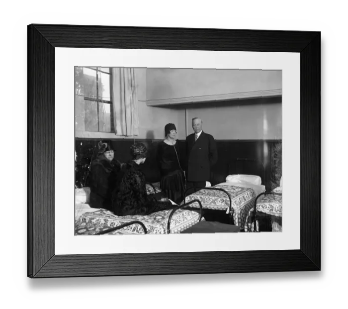 Framed Print : Mrs Cecil Chesterton and Sir William Johnson Hicks at the opening of Cecil House Framed Print : Mrs Cecil Chesterton and Sir William Johnson Hicks at the opening of Cecil House