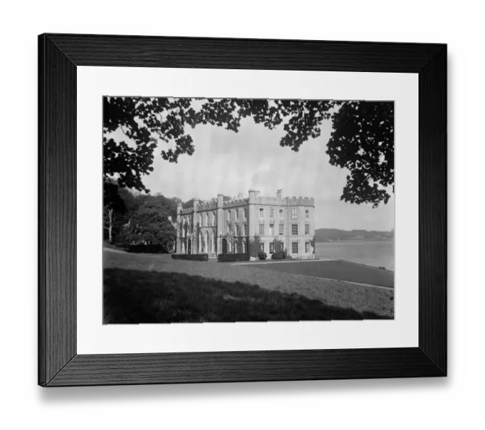 Framed Print : Marquess of Angleseys residence in north Wales at Plas Newydd Framed Print : Marquess of Angleseys residence in north Wales at Plas Newydd