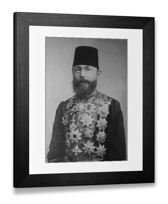Framed Print : Noury Bey 11 January 1923 Framed Print : Noury Bey 11 January 1923