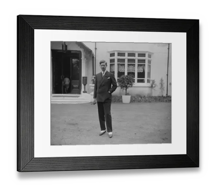 Framed Print : Prince Carol at South Godstone today, where he has been the guest of Count Jonescu Framed Print : Prince Carol at South Godstone today, where he has been the guest of Count Jonescu