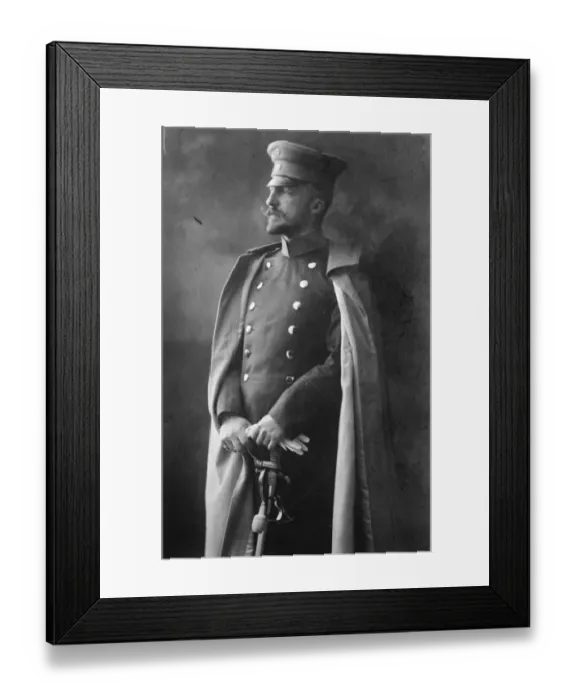Framed Print : B P Host in Budapest. The Archduke of Austria who is entertaining the hero of Mafeking Framed Print : B P Host in Budapest. The Archduke of Austria who is entertaining the hero of Mafeking