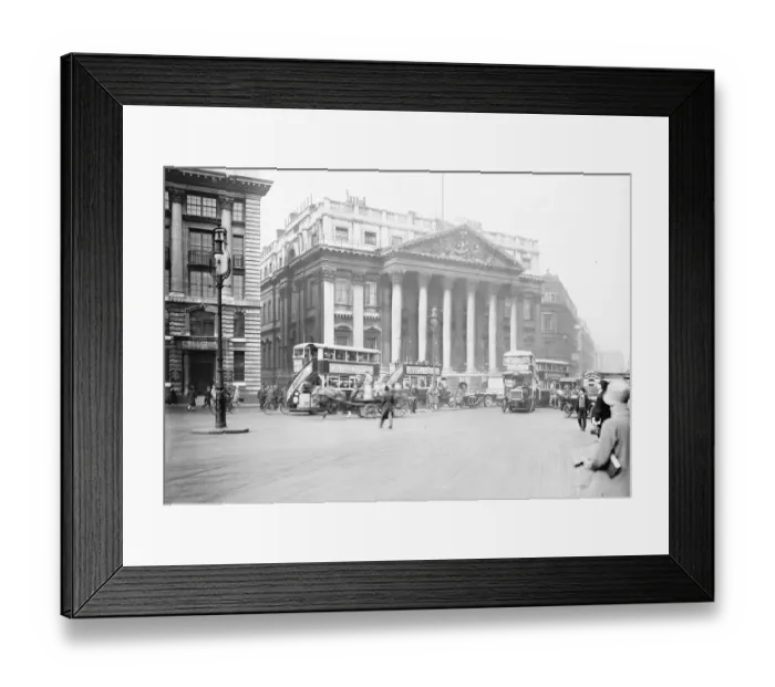 Framed Print : London Royal Exchange Building 20 May 1927 Framed Print : London Royal Exchange Building 20 May 1927
