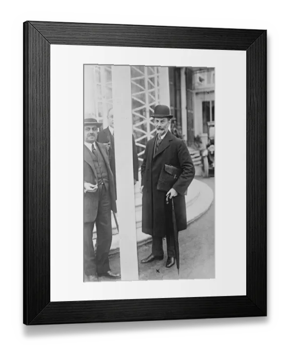 Framed Print : British help for Germany. Herr Havenstein succeeds in his mission. Bank of England