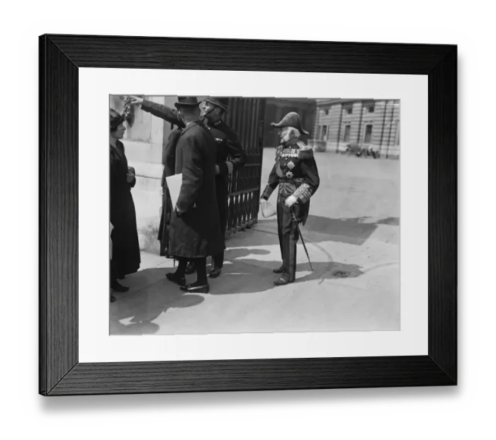 Framed Print : King holds an Investiture Admiral Sir Edmund Fremantle who attended the investiture 10 Framed Print : King holds an Investiture Admiral Sir Edmund Fremantle who attended the investiture 10