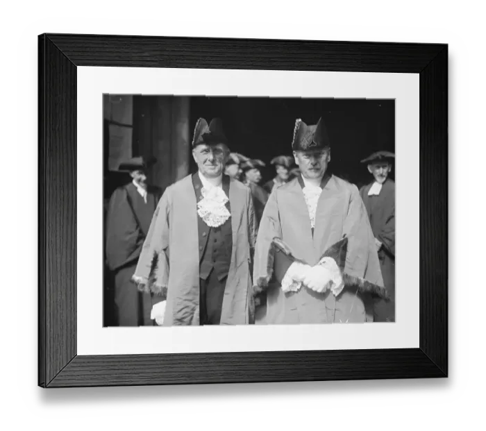 Framed Print : Old time ceremony at Guildhall. The Guildhall witnessed one of these picturesque Framed Print : Old time ceremony at Guildhall. The Guildhall witnessed one of these picturesque