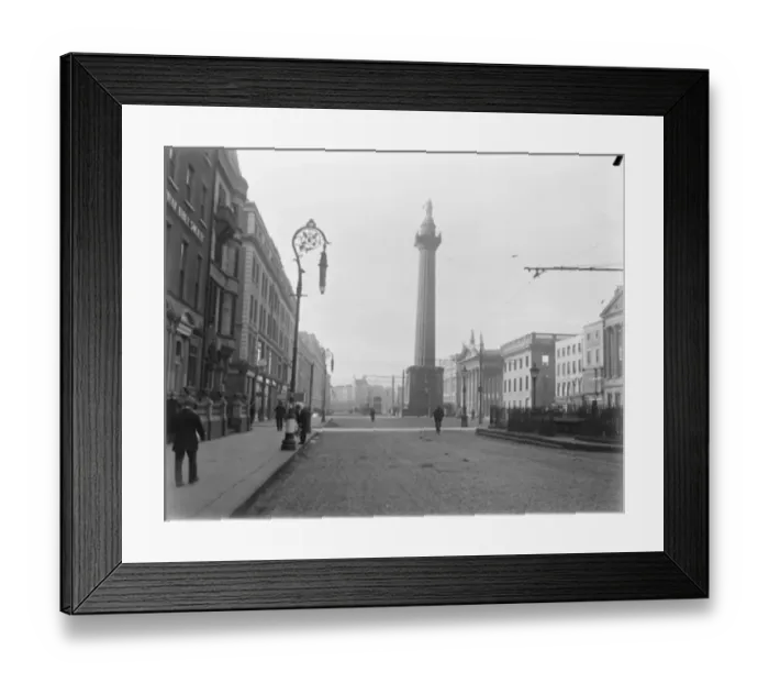 Framed Print : The Great Battle of Dublin Sackville Street during midday. 30 June 1922 Framed Print : The Great Battle of Dublin Sackville Street during midday. 30 June 1922