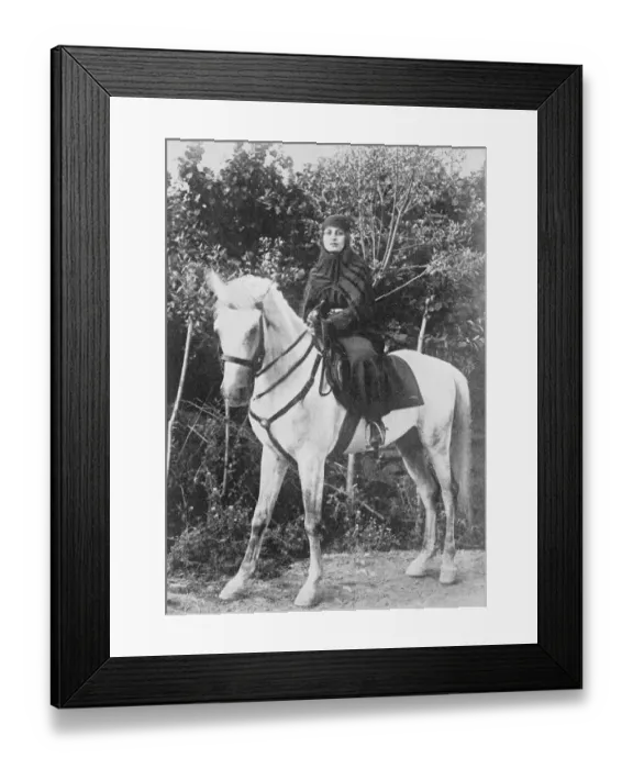 Framed Print : The woman behind the scenes in Turkey. Halideh Edeb Hanum, who exerts an overwhelming Framed Print : The woman behind the scenes in Turkey. Halideh Edeb Hanum, who exerts an overwhelming