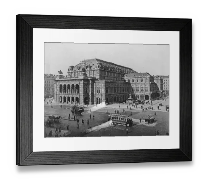 Framed Print : The riots in Vienna. The Town Hall, Vienna. 15 July 1927 Framed Print : The riots in Vienna. The Town Hall, Vienna. 15 July 1927