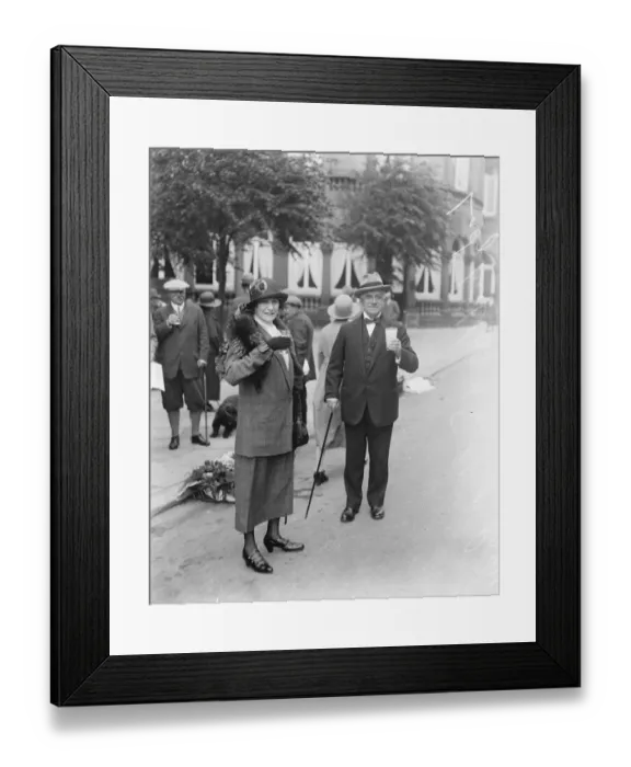 Framed Print : Taking the waters at Harrogate, Yorkshire. Lady Ludlow and Sir Charles Russell Framed Print : Taking the waters at Harrogate, Yorkshire. Lady Ludlow and Sir Charles Russell