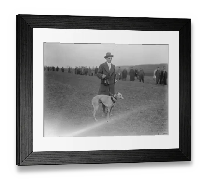Framed Print : The Waterloo Cup at Altcar Mrs W Beers Fighting Force the winner of the Waterloo Framed Print : The Waterloo Cup at Altcar Mrs W Beers Fighting Force the winner of the Waterloo