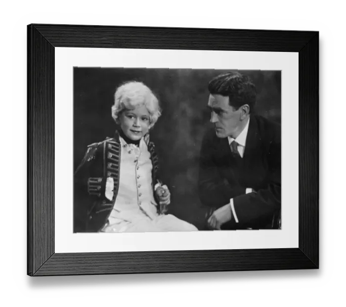 Framed Print : Corbett Smiths latest book, Nelson : The Man, written for and dedicated to his son