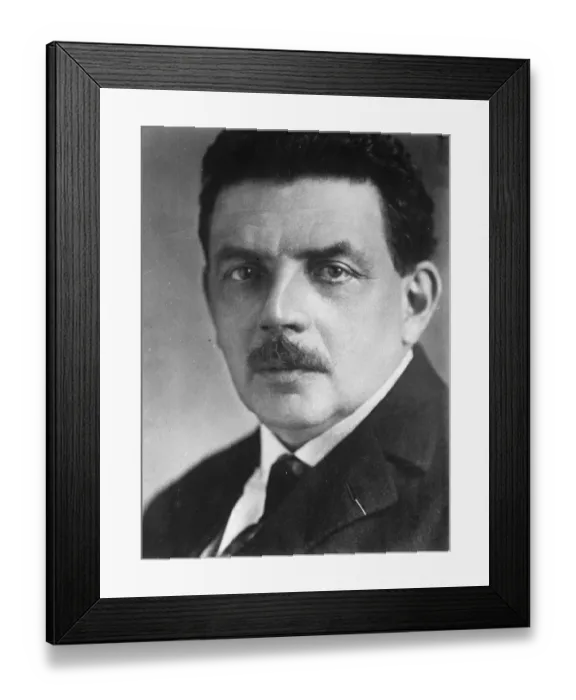 Framed Print : M Herriot, Frances Ex Premier 18 April 1925 Framed Print : M Herriot, Frances Ex Premier 18 April 1925