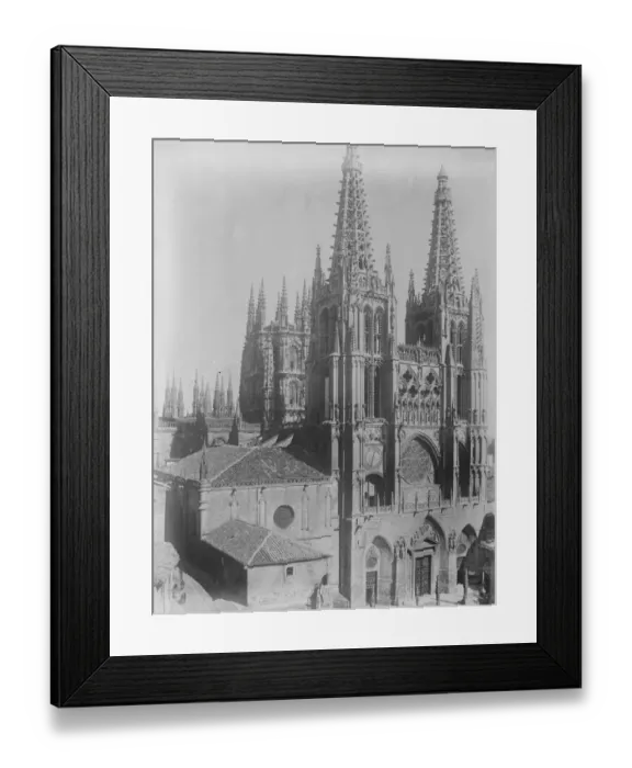 Framed Print : King Alfonso Attends Reburial of Legendary Spanish Heros Bones The famous Gothie