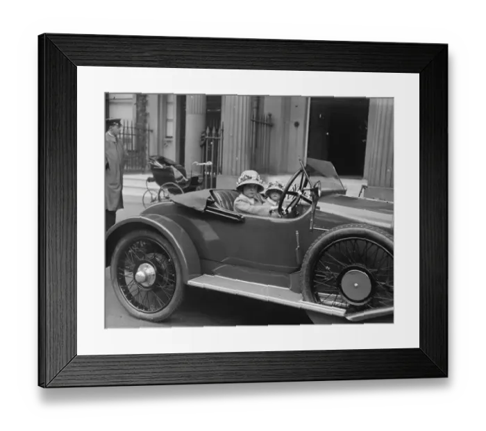 Framed Print : Duke of Portlands grandchildren as motorists Lady Alexandra Margarer Anne Cavendish Bentinck Framed Print : Duke of Portlands grandchildren as motorists Lady Alexandra Margarer Anne Cavendish Bentinck