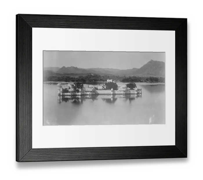 Framed Print : Where the Prince of Wales is spending his week end. The Marahajah of Udaipur s Framed Print : Where the Prince of Wales is spending his week end. The Marahajah of Udaipur s